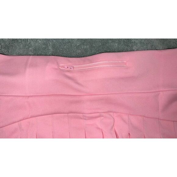 Women's Pleated Mid Waist Tennis Skirt (L) - Picture 4 of 5